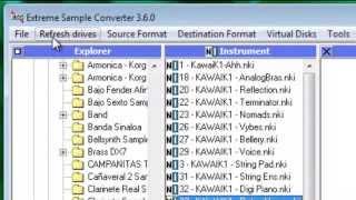 Realizar Sample de sonidos de un VST Extreme Sample Converter 3.6.0