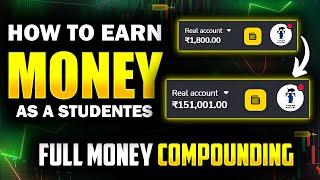 Binomo How To Earn Money As A Students / 1,800 To 151,001 Lakh+ Profit