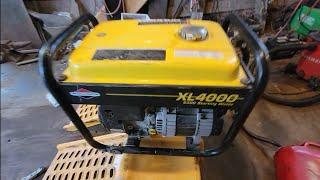 How to start and stop a generator.