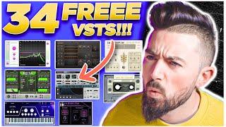 34 New Free VST Plugins + New Action Woodwinds, Deals & More