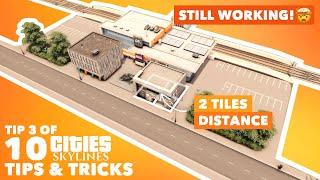 10 Tips & Tricks to significantly IMPROVE your Vanilla Cities: Skylines gameplay experience!