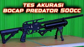 [ TES AKURASI ] SENAPAN PCP BOCAP PREDATOR 500CC TACTICAL TERBARU | AKURASI MANTAP