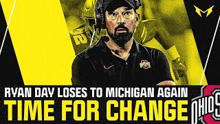 REACTION Ohio State Football Coach Ryan Day loses his 4th Straight to Michigan!