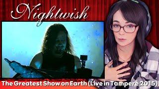 Nightwish - The Greatest Show on Earth (Live in Tampere 2015) | REACTION | First Time Hearing