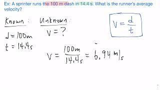 How to Solve a Velocity, Distance, and Time Problem (Easy)