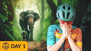 I CAME FACE-TO-FACE WITH AN ELEPHANT (Tanzania K2N Stage Race Day 1)