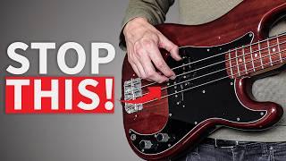 3 Bass Playing Mistakes You'll Regret Not Fixing!