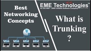 What is Trunking and how to configure trunk port in cisco packet tracer