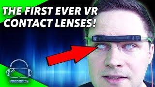 THIS IS THE FUTURE! VoodooDE tries the first ever VR contact lenses!!!