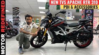 Finally New TVS Apache RTR 310 2023 Model PDI & Accessories Installation | Motor Redefined.