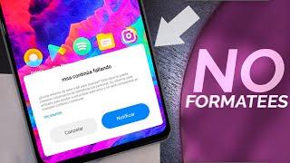 Solucionar el Error MSA CONTINUA FALLANDO | SOLUCION DEFINITIVA XIAOMI - MIUI