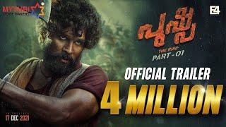 #PushpaTrailer (Malayalam) | Allu Arjun | Rashmika | Fahadh Faasil | Sukumar | DSP