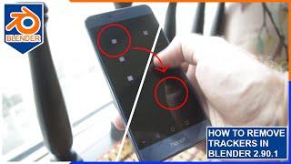 How To Remove Trackers in Blender 2.90.1