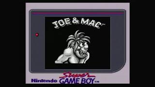 Joe & Mac (Game Boy) Playthrough