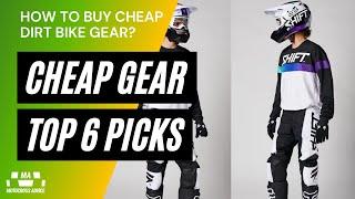 Motocross Minutes #15: Best Cheap Dirt Bike Gear 2021 | TOP 6 Brands | Motocrossadvice.com