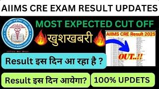 AIIMS CRE EXAM RESULT AND ANSER KEY WILL COME | AIIMS CRE RESULT -AFTER HOW MANY DAYS.....