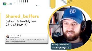 Postgresql shared_buffers #postgres #postgresql