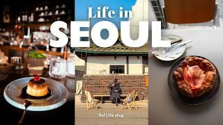 Life in Seoul | Exploring new neighbourhoods,  brunch cafes, stainglass workshop, cosy night routine