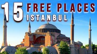 FREE PLACES TO VISIT IN ISTANBUL | ISTANBUL ON A BUDGET