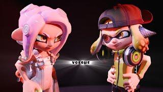 [Splatoon 3 Animation] Side Order Agent 8 vs Inner Agent 4