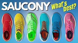 REVIEW OF EVERY SAUCONY ROAD SHOES! Comparison of Endorphin Elite/Speed/Pro/Shift, Triumph & Kinvara