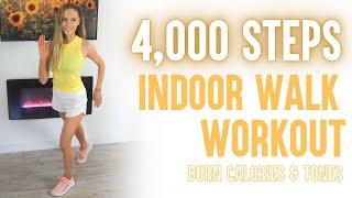 Walk at Home  4000 Steps  Low Impact Walking Weight Loss Workout