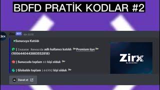 BDFD giriş çıkış sistemi | BDFD PRATİK KODLAR #2