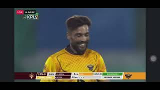 KPL2022 Afridi Vs Amir Last Over