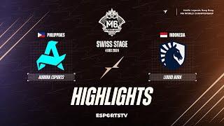 Aurora Gaming vs Team Liquid ID HIGHLIGHTS M6 World Championship | TLID vs RORA ESPORTSTV