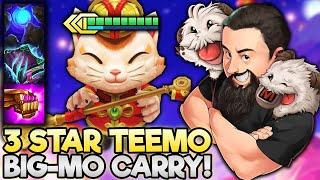 3 Star Teemo - No One Can Stop The BIG-MO!! | TFT Inkborn Fables | Teamfight Tactics