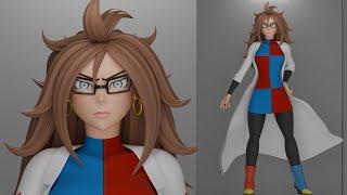 Blender - Android 21 - 3D Character Modeling Tutorial