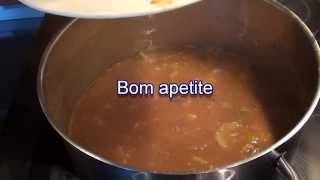 Receita de Sopa de feijão com couve lombarda by necasdevaladares