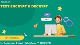 ENCRYPT & DECRYPT Text in Oracle SQL.