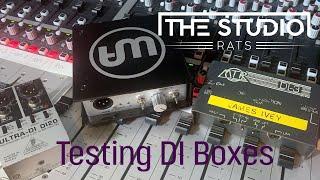 The Studio Rats - Testing DI Boxes