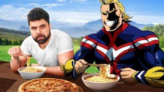 I Tried All Might's Impossible Diet from My Hero Academia