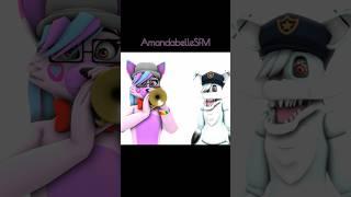 asdfmovie with the Foxes | #sfm #oc #fnaf #furry #trending #funny