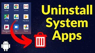 How To Uninstall System Apps on Android | Remove Bloatware | Root