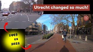 Utrecht changed so much! Street images in 1993 vs 2025