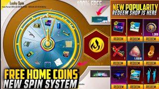  New Redeem Shop Is Here | Free Mythic Item | New Home Shop & Unlimited Free Coins | PUBGM