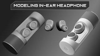 Product Modeling Tutorial: Earphone Step by Step #3dsmax #tutorial #headphones