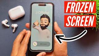 How to Fix Unable to Answer Incoming Calls on the iPhone I Incoming Call Screen Frozen on iPhone