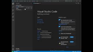 Create folder in vscode