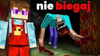 Jeśli BIEGAM MINECRAFT staje się STRASZNIEJSZY...