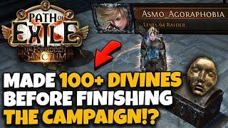 [POE 3.20] HOW I'VE MADE 100+ DIVINES WITHOUT FINISHING THE CAMPAIGN - ZERO TO HERO FULL GUIDE