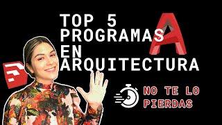 Programas de ARQUITECTURA [ MI TOP 5 ] son una MARAVILLA!