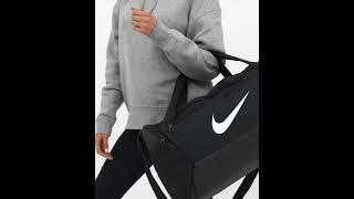 NIKE Brasilia Duffle Bag 40L Black White | Accessories | FootAsylum