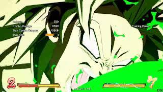 Broly DBS Solo 100% Combo - DBFZ