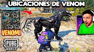 ¡TODAS las UBICACIONES de VENOM en PUBG MOBILE! ️ SKIN de VENOM CONFIRMADA?