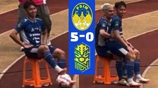 RAFINHA HATTRICK! ARLY SELEBRASI MARSELINO! PSIM 5-0 NUSANTARA UNITED | LIGA 2 2024/25