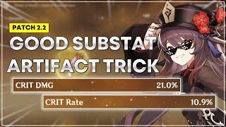 Good Substat Artifact Trick Patch 2.2 - Genshin Impact